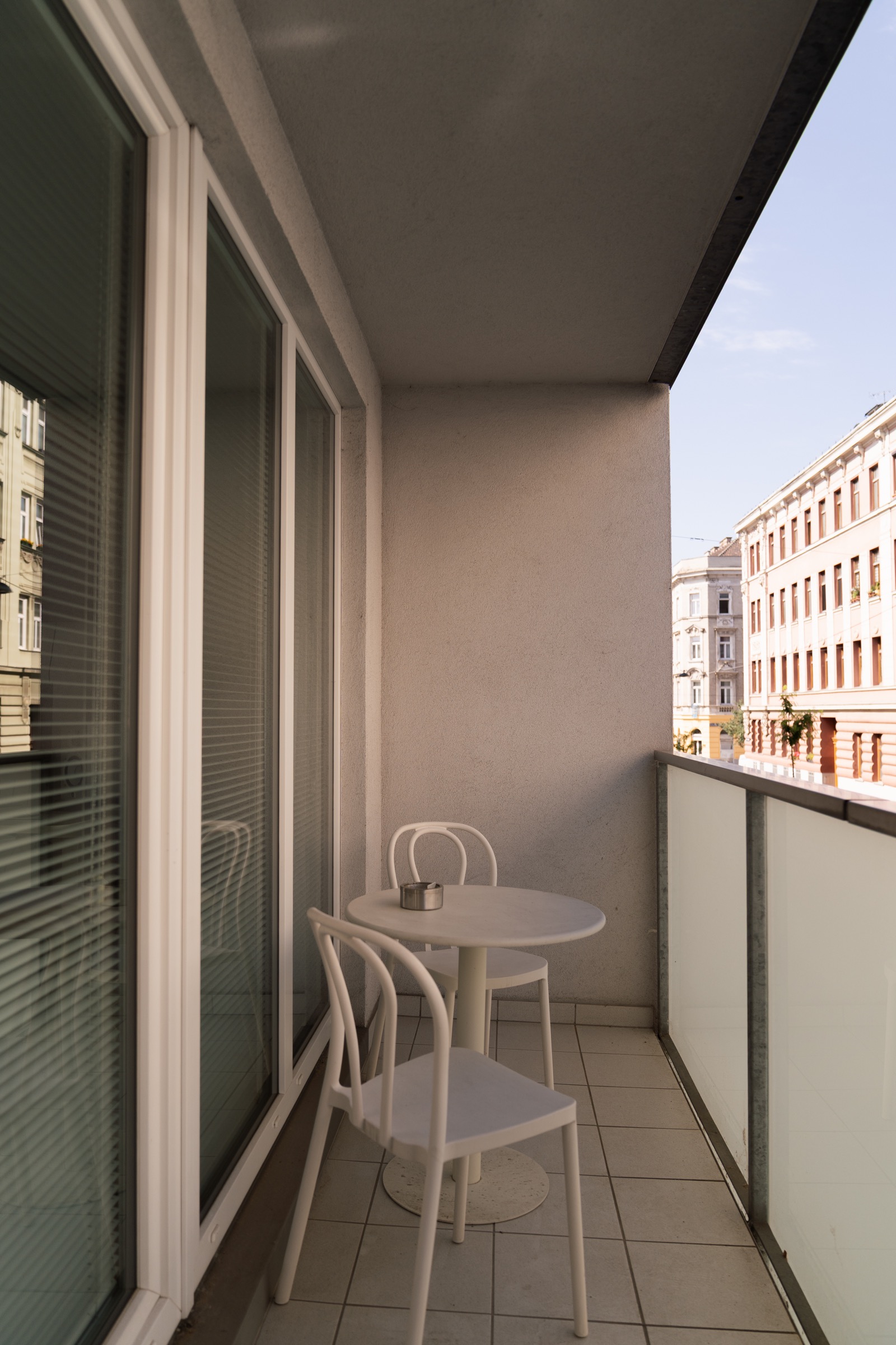 Privater Balkon des SOHOT Schnittraums